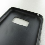 Coque Samsung Galaxy S8+ - Silicone rigide noir Tout travail mérite sa bière