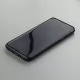 Samsung Galaxy S9 Case Hülle - Silikon schwarz Oliv Marmor