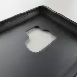 Samsung Galaxy S9 Case Hülle - Silikon schwarz Oliv Marmor