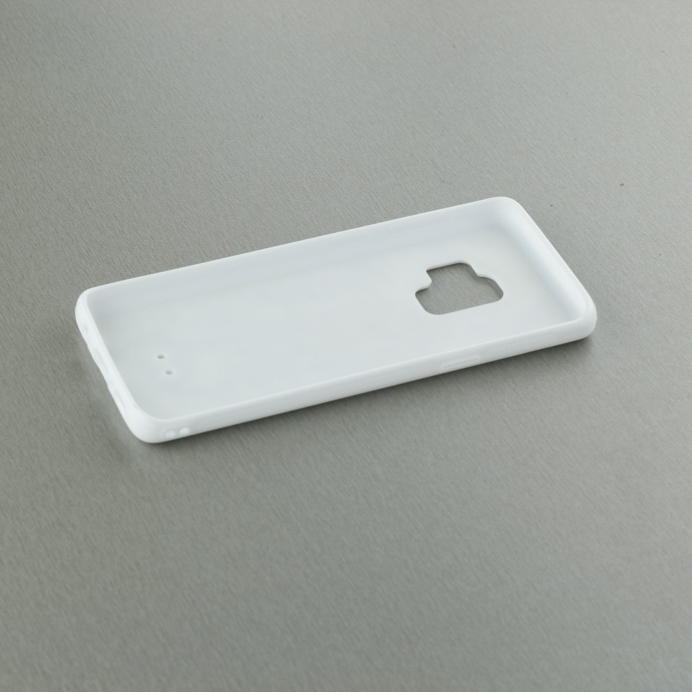 Coque Samsung Galaxy S9 - Silicone rigide blanc Tout travail mérite sa bière