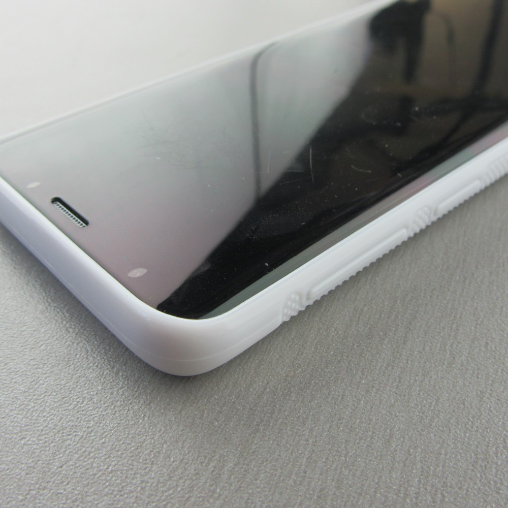 Coque Samsung Galaxy S9 - Silicone rigide blanc Tout travail mérite sa bière