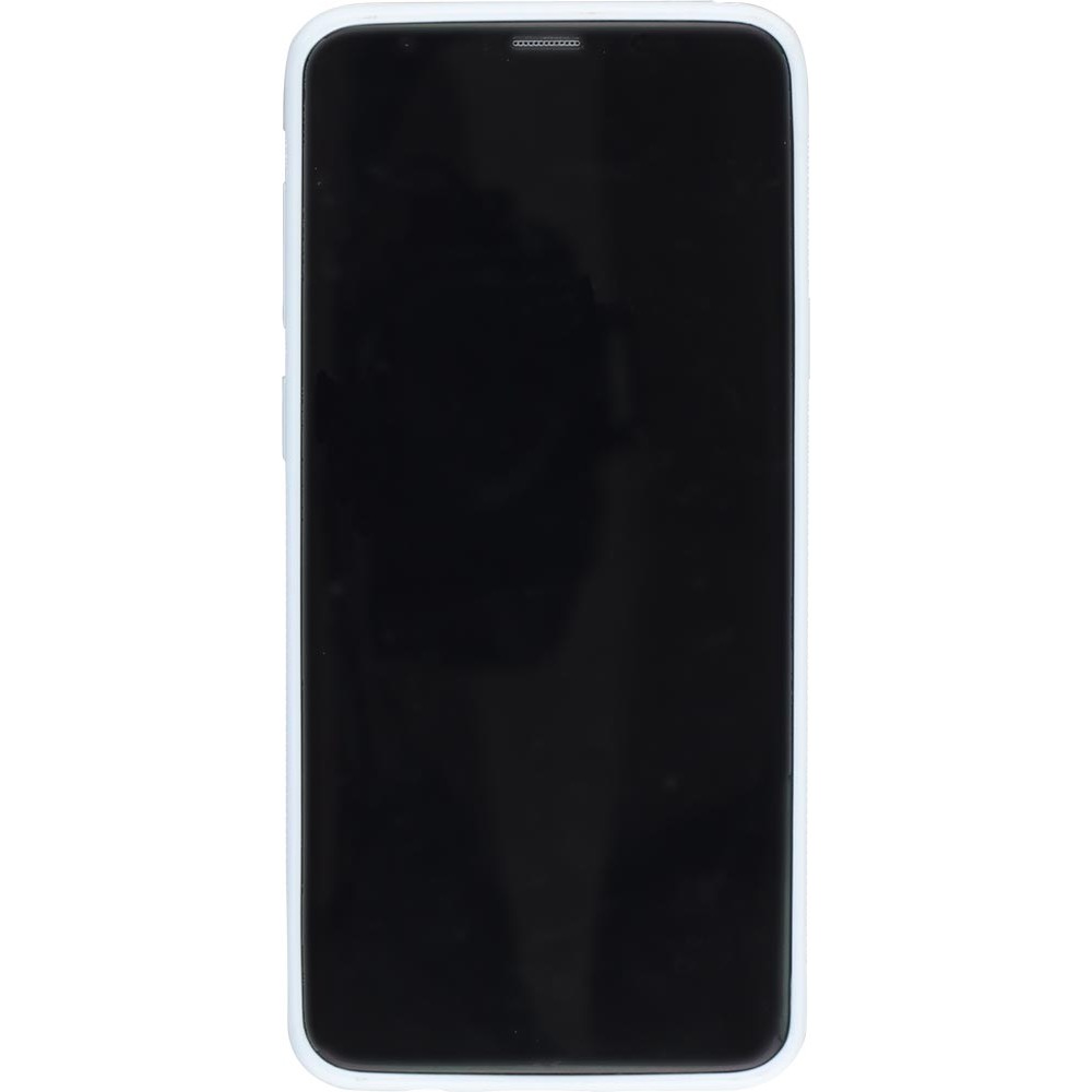 Coque Samsung Galaxy S9+ - Silicone rigide blanc Wolf Shape