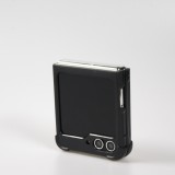 Coque Samsung Galaxy Z Flip5 - Silicone rigide noir Easter 2025 Panier Pâques