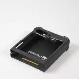 Coque Samsung Galaxy Z Flip5 - Silicone rigide noir Valentine 2024 Ourson rose