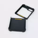 Coque Samsung Galaxy Z Flip6 - Silicone rigide noir Sports 2026 Circuit
