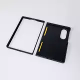 Coque Samsung Galaxy Z Fold8 - Silicone rigide noir Valentine 2023 i love you writing