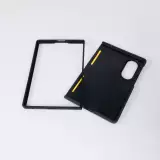Coque Samsung Galaxy Z Fold8 - Silicone rigide noir Valentine 2023 i love you writing