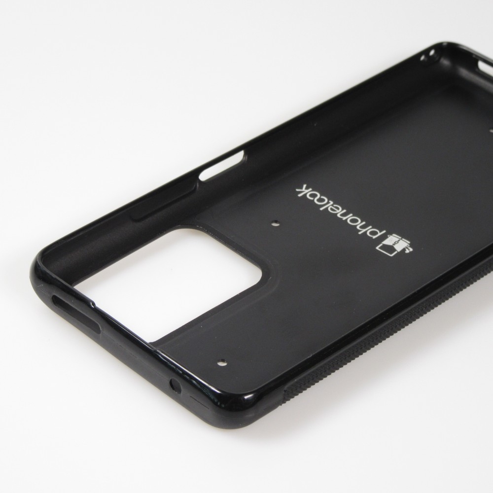 Xiaomi 11T Case Hülle - Silikon schwarz Smile 05