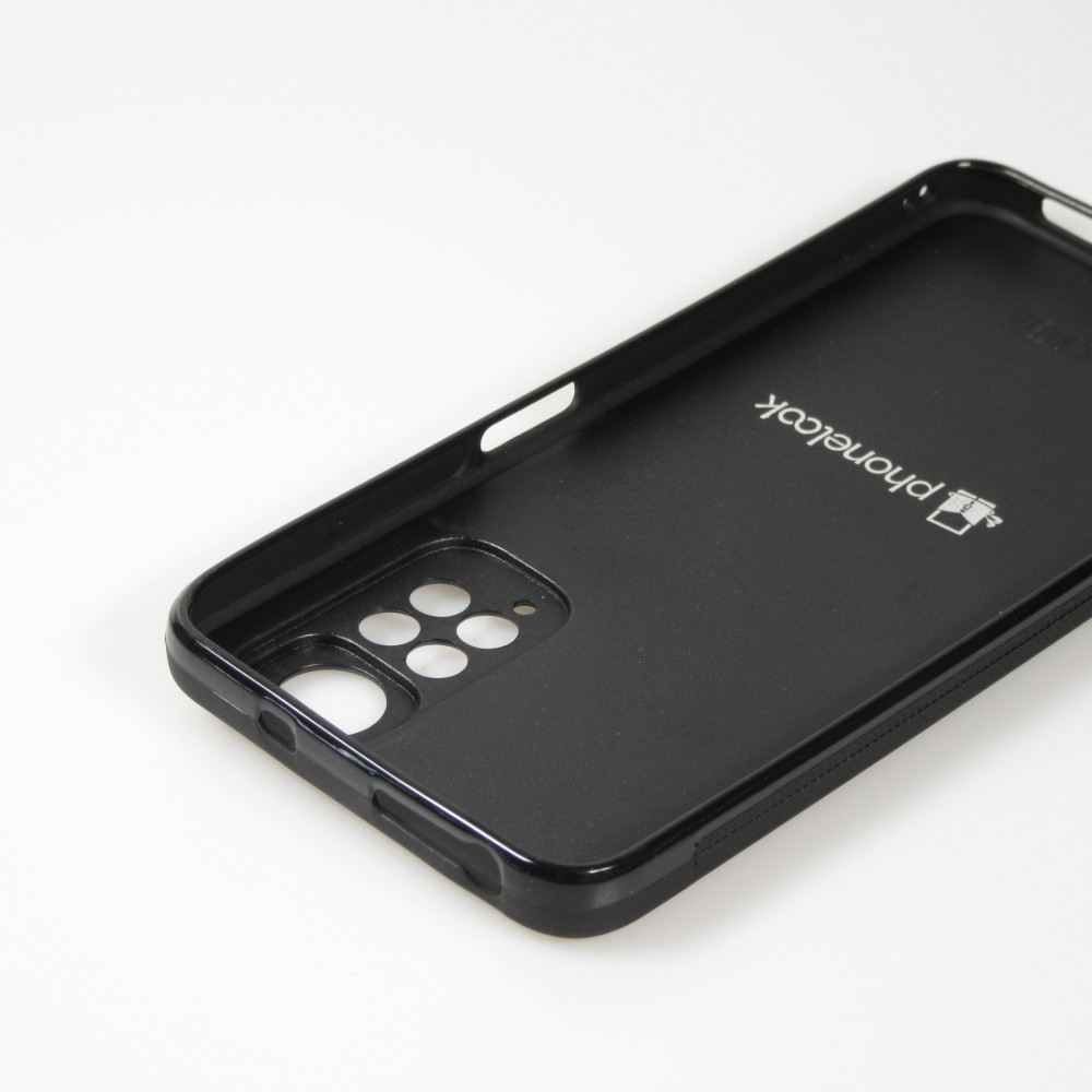 Coque Xiaomi Redmi Note 11 / 11S - Silicone rigide noir Verbier Cabane Mont-Fort