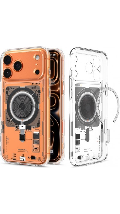 iPhone 17 Pro Max Case Hülle - Spigen Ultra Hybrid MagSafe Neo One - Transparent