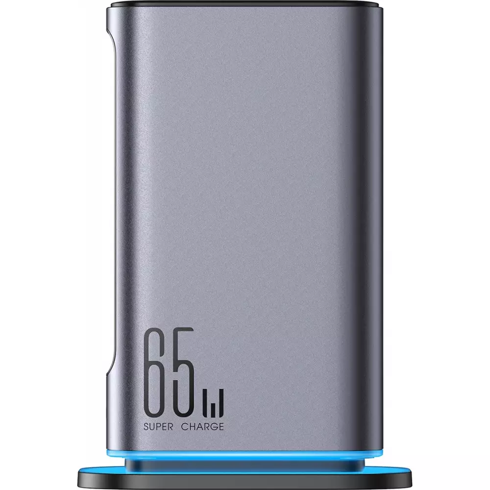 Station de charge GaN 65W Joyroom JR-TCM02 multi-ports 4x USB-C / 2x USB-A - Gris