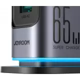 Station de charge GaN 65W Joyroom JR-TCM02 multi-ports 4x USB-C / 2x USB-A - Gris