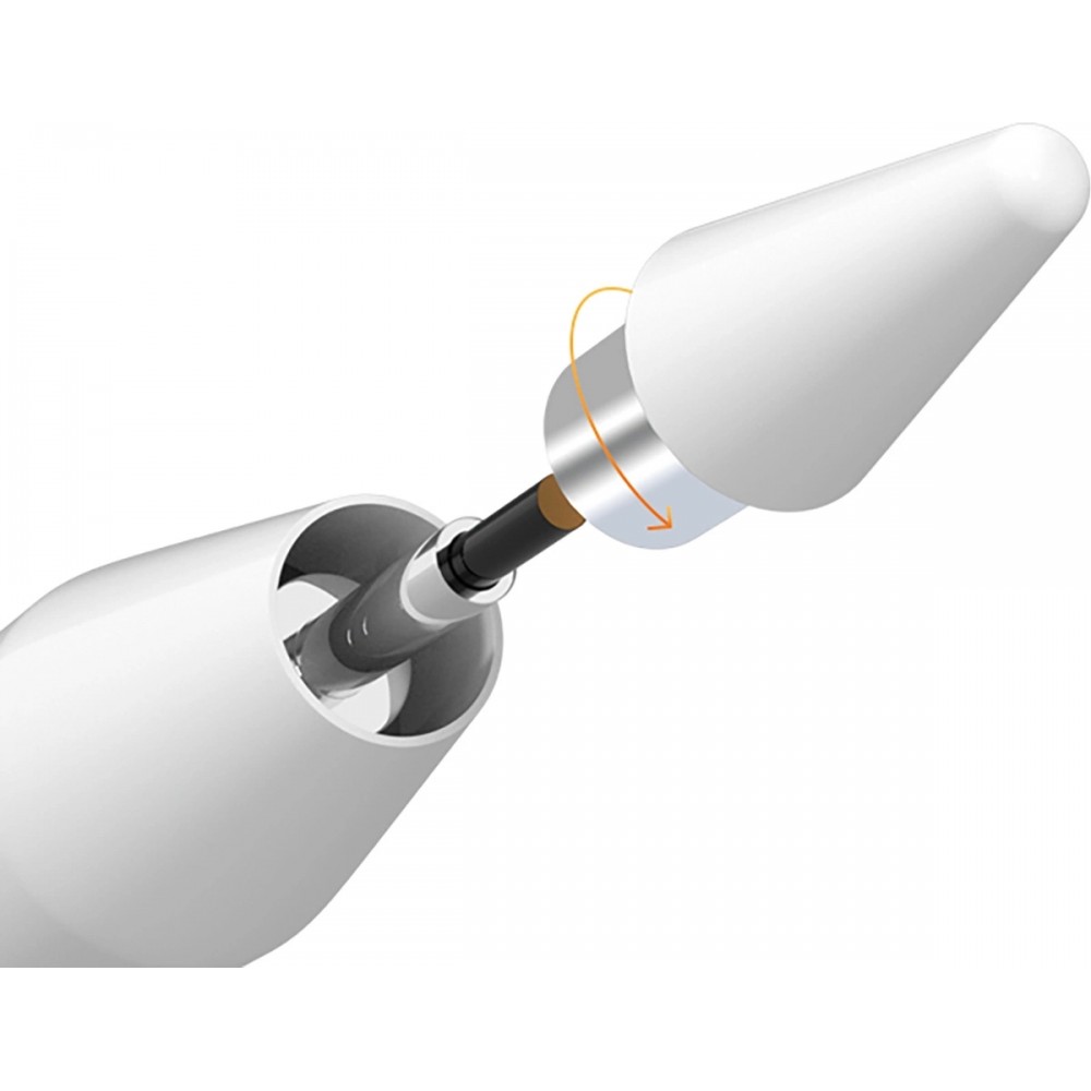 Wozinsky Universeller Aktiver Stylus für Android und iOS (kabellos, USB-C Ladegerät) - Weiss