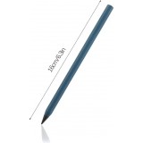 Stylo métal à écriture infinie sans encre crayon innovant durable pour dessin école et bureau - Noir