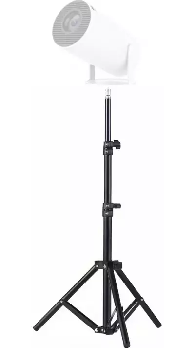 Support de projecteur tr&eacute;pied r&eacute;tractable HY300 Pro hauteur ajustable jusqu'&agrave; 110cm - Noir