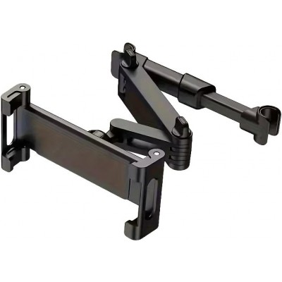 Support tablette/téléphone pour voiture appui-tête compatible avec différents appareils de 11,94 à 32,77cm - Noir