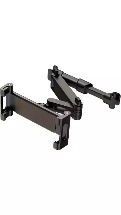 Support tablette/téléphone pour voiture appui-tête compatible avec différents appareils de 11,94 à 32,77cm - Noir