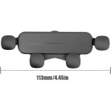 Support téléphone voiture Tesla Model 3/Y (2024-2025) fixation solide montage intégré design spécifique Tesla - Noir
