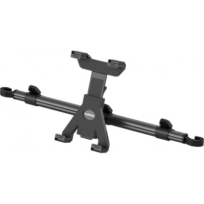 Support universel tablette/téléphone appui-tête voiture rotatif à 360° avec support réglable et sécurisé pour le siège arrière - Noir