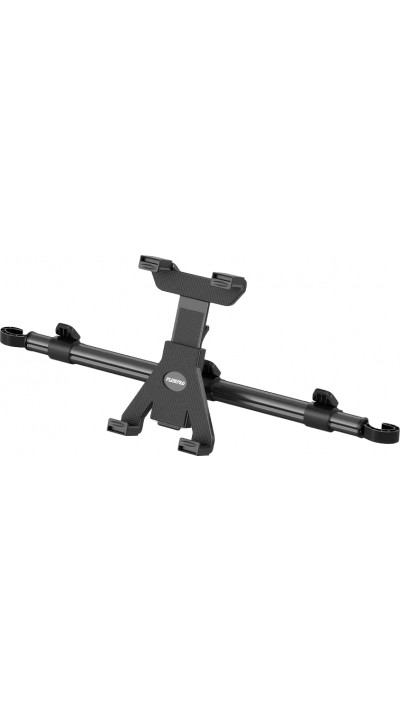Support universel tablette/téléphone appui-tête voiture rotatif à 360° avec support réglable et sécurisé pour le siège arrière - Noir