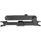 Support Wozinsky pour voiture d'appuie-tête réglable pour smartphone ou tablette adaptation universelle avec rotation à 360° - Noir