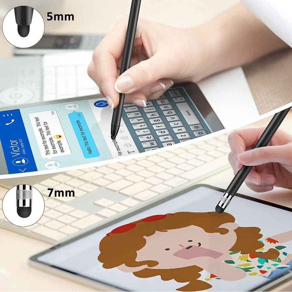 Tech-Protect Touch Stylus pen tactile - Noir