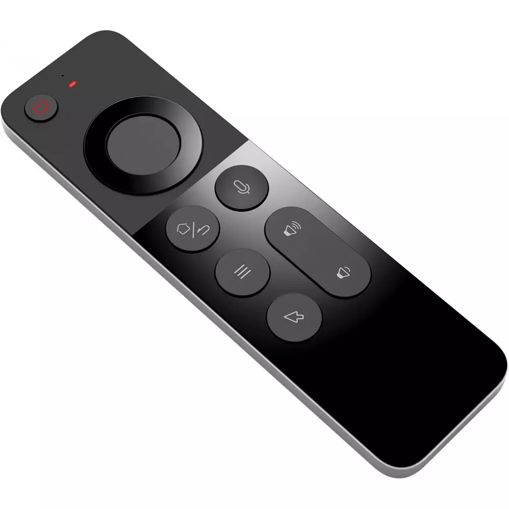 T&eacute;l&eacute;commande W3 Air Mouse Bluetooth 2.4G ultra-fine avec gyroscope et mini clavier pour Android TV Box/PC/Mac/Linux - Noir