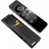 T&eacute;l&eacute;commande W3 Air Mouse Bluetooth 2.4G ultra-fine avec gyroscope et mini clavier pour Android TV Box/PC/Mac/Linux - Noir