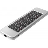 T&eacute;l&eacute;commande W3 Air Mouse Bluetooth 2.4G ultra-fine avec gyroscope et mini clavier pour Android TV Box/PC/Mac/Linux - Noir