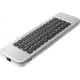 T&eacute;l&eacute;commande W3 Air Mouse Bluetooth 2.4G ultra-fine avec gyroscope et mini clavier pour Android TV Box/PC/Mac/Linux - Noir