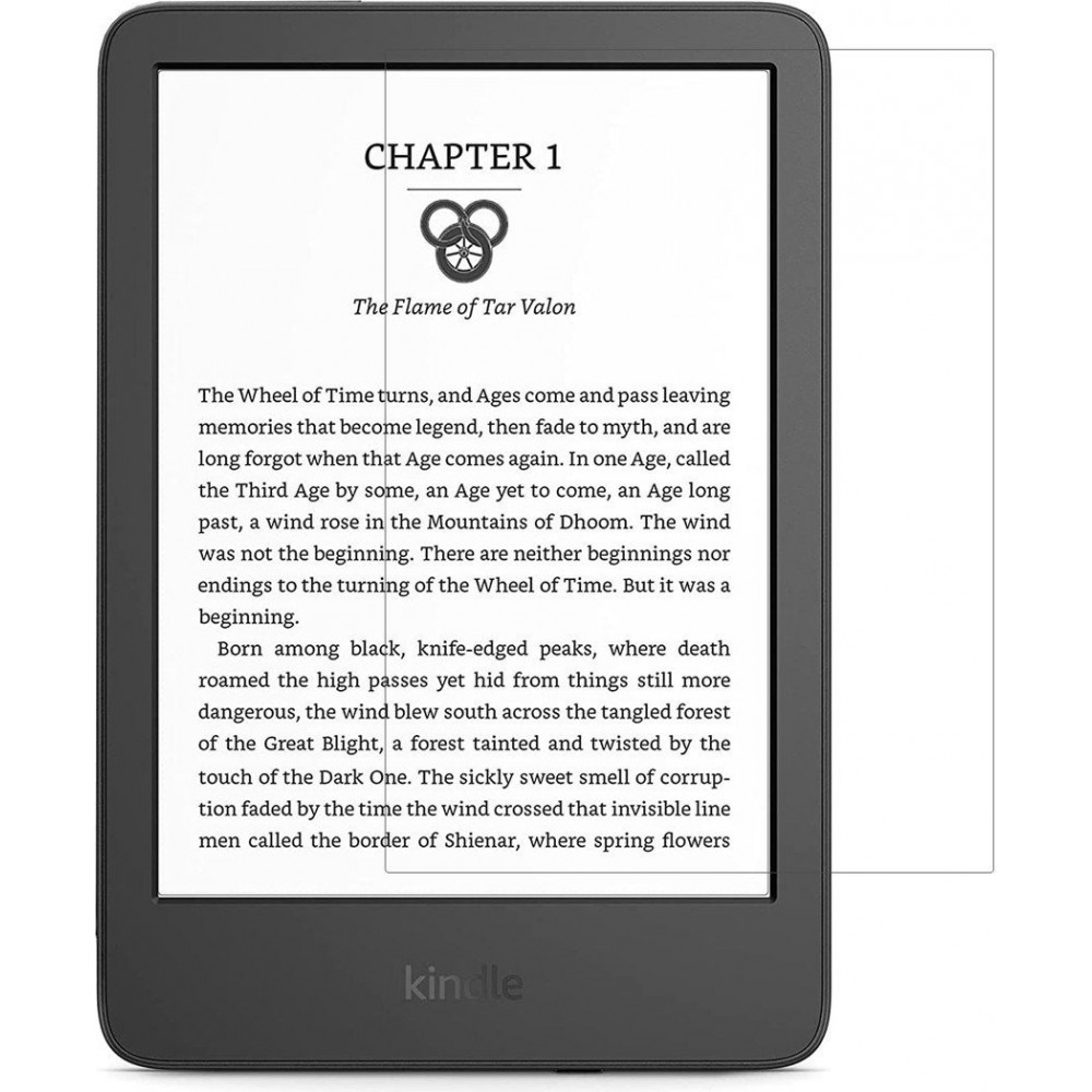 Tempered Glass Kindle 2022 (11e génération) - Vitre de protection d'écran en verre trempé