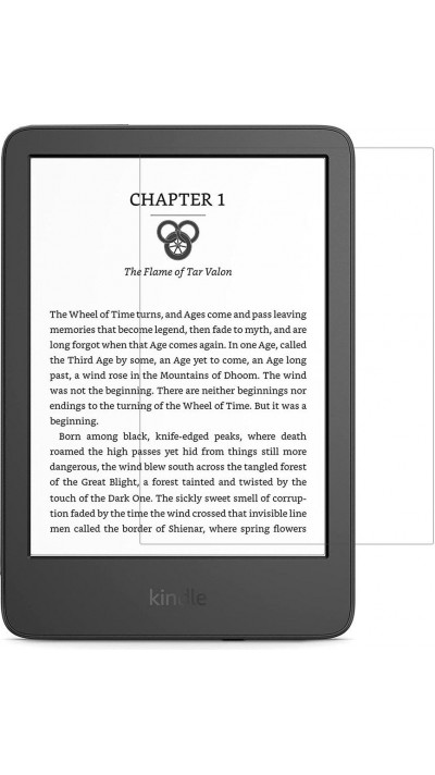 Tempered Glass Kindle 2019 (10e génération) - Vitre de protection d'écran en verre trempé