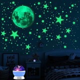 Sternenhimmel-Projektor Nachtlicht USB 12 Farben, 360° Drehung Stimmungslicht fürs Zimmer & Party - Blau