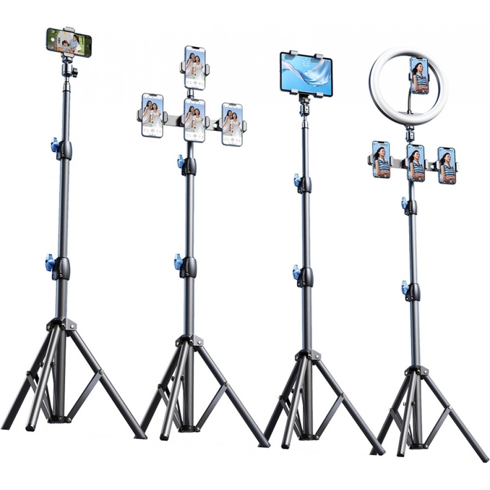 Wozinsky WRLD-00Y1S Professioneller Stabilizer Stativ aus Kohlenstoffstahl (1.7 m) - Schwarz