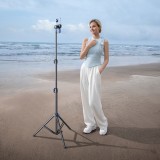 Wozinsky WRLD-00Y1S Professioneller Stabilizer Stativ aus Kohlenstoffstahl (1.7 m) - Schwarz