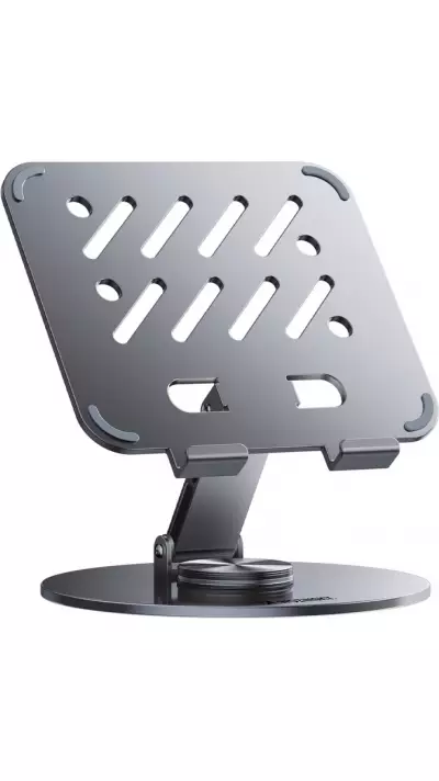 Wozinsky WRS-DSY84SS 360&deg; support tablette aluminium rotatif - Gris