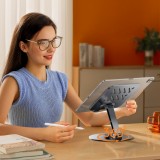 Wozinsky WRS-DSY84SS 360&deg; drehbarer Aluminium Tablet Halter - Grau