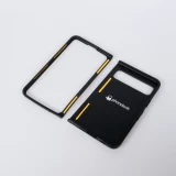 Google Pixel Fold Case Hülle - Silikon schwarz Verbier Mountain Jacuzzi