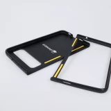 Google Pixel Fold Case Hülle - Silikon schwarz Verbier Mountain Jacuzzi