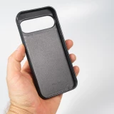 Google Pixel 9 / Pixel 9 Pro Case Hülle - Silikon schwarz Whale in sparking stars