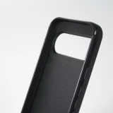 Google Pixel 9 / Pixel 9 Pro Case Hülle - Silikon schwarz Whale in sparking stars