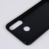 Huawei P30 Lite Case Hülle - Silikon schwarz Easter 2024 daisy flower