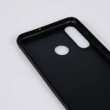 Huawei P30 Lite Case Hülle - Silikon schwarz Easter 2024 daisy flower