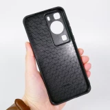 Huawei P60 Case Hülle - Silikon schwarz Astrologie Widder