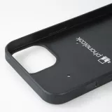 Coque iPhone 13 - Silicone rigide noir Maillot de football Argentine 2026 personnalisable