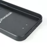 Coque iPhone 13 mini - Silicone rigide noir Maillot de football Jordanie 2026 personnalisable