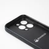 Coque iPhone 14 Pro Max - Silicone rigide noir Pattern Summer 2026