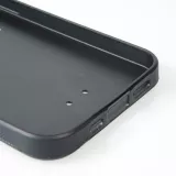 Coque iPhone 14 Plus - Silicone rigide noir Passion fruit Summer 2026