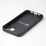 iPhone 15 Plus Case Hülle - Silikon schwarz Italien 2022 personalisierbares Fußballtrikot