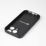 Coque iPhone 15 Pro - Silicone rigide noir Watch more sunsets Summer 2026